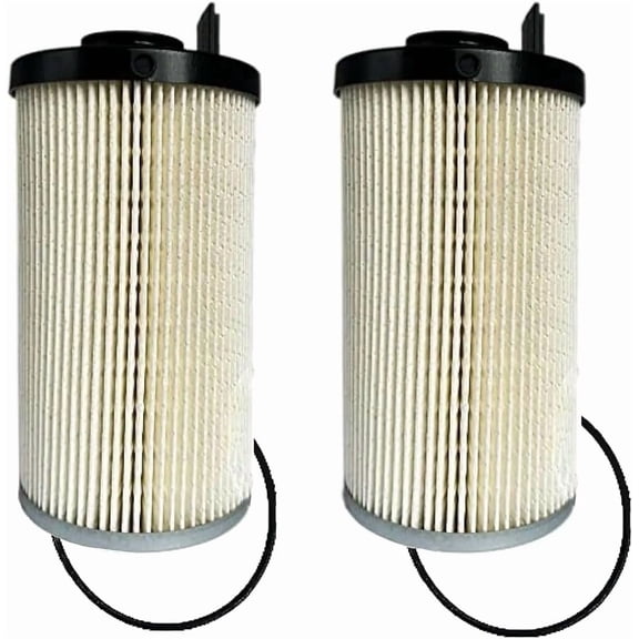 FD4624 Fuel Filter Element Fit for Ford 2017-2022 F-250, F-350, F-450, F-550 Super Duty V8, Replaces # FD-4624, FD-4625, HC3Z-9N184-B, Pack of 2