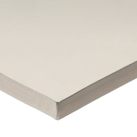 FDA Buna-N Rubber Sheet with Acrylic Adhesive - 50A - 1/16" Thick x 6" Wide x 6" Long