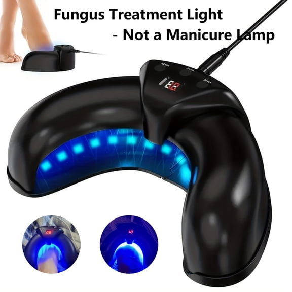 FDA Cleared - Nail Light Therapy Device, Nail Fungus Laser Cleanning Device For Onychomycosis Nail Fungus Laser Device Toenail Fungus Cleaning Machine 470nm&910nm Cure Onychomycosis