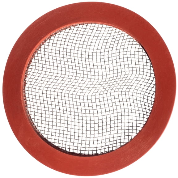 FDA Silicone Cam and Groove 20 Mesh Screen Gasket for 2" Hose Coupling - Pack of 1