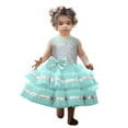 thumbnail image 1 of FDDMis 18 Month Christmas Dress Dresses for Teens Green Dress Girls 6x Girls Clothes Boy Baby Clothes Baby Girl Outfits 6-9 Months Boy Baptism Outfit, Blue 12-18 Months, 1 of 4