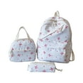 thumbnail image 1 of FDDMis 3pcs Womens Backpack Travel Mens Backpack for Traveling Nursing Backpack Daypack Supreme Backpack Small Laptop Backpack Women Computer Backpack, 1 of 8