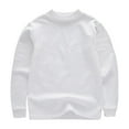 thumbnail image 1 of FDDMis 5t Long Sleeve Shirts Boys Girls White Long Shirt Green Shirt Boys Tops Size 7 Family Gifts Ideas Gender Neutral Baby Clothes for Teen Girls, White 2-3 Years, 1 of 9