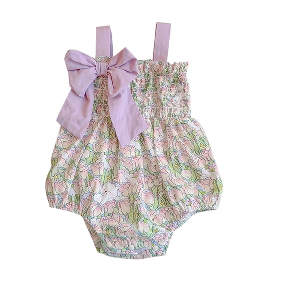 FDDMis Baby Boy Summer Romper Baby Girl Rompers 3-6 Months Toddler Gifts Newborn Coming Home Outfit Girl White Onesie 3-6 Girls Jumpsuit Cute Girls Outfits White Baby Onesies Toddler Snow