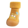thumbnail image 1 of FDDMis Baby Sock Shoes Barefoot Toddler Shoes White Shoes for Toddler Girls Toddler Girl Size 7 Shoes Kids Size 12 Shoes Girls Baby Shoes Newborn, Yellow 15-18 Months, 1 of 5