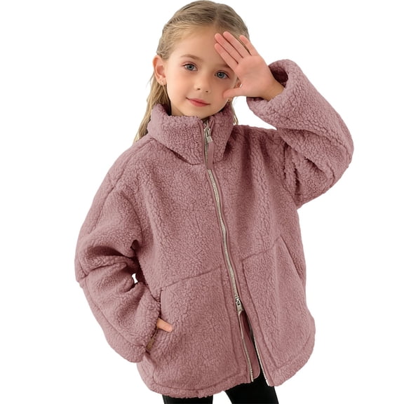 FDDMis Baby Winter Jacket Boys Size 7 Winter Coat Kids Varsity Jackets Winter Suit Baby Girl Warm Clothes Newborn Girl Clothes Winter 9 Months Baby, Purple 5-6 Years