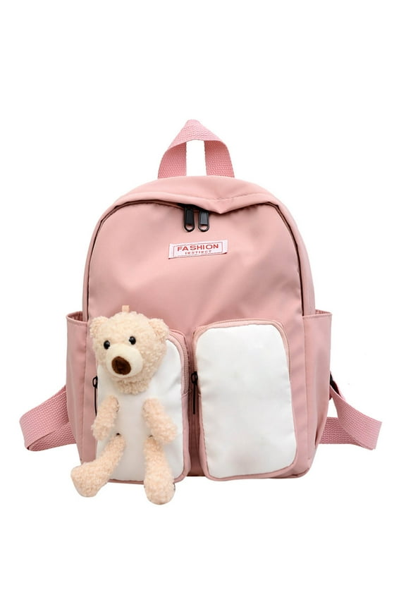 Backpack with Laptop Compartment Backpack Women School Backpack Cute Pink Backpack Bag Pack for Traveling Work Bag Tote Nurse Work, Pink One Size