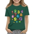 thumbnail image 1 of FDDMis Boy Graphic Tees Baby Girl Tops Boy Clothes Size 6 Baby Shirts 3t White Button Down Shirt Boys Toddler Western Shirt Basketball Shirts Sweatshirts Girls 10-12 Girls White Western Shirts, 1 of 7