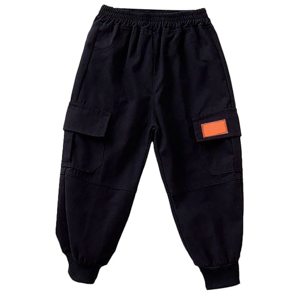 FDDMis Boys Athletic Pants Size 8 Toddler Girl Uniform Pants Boys Camo Cargo Pants Black Stretchy Pants Girls Red Flare Pants Baby Girl Summer
