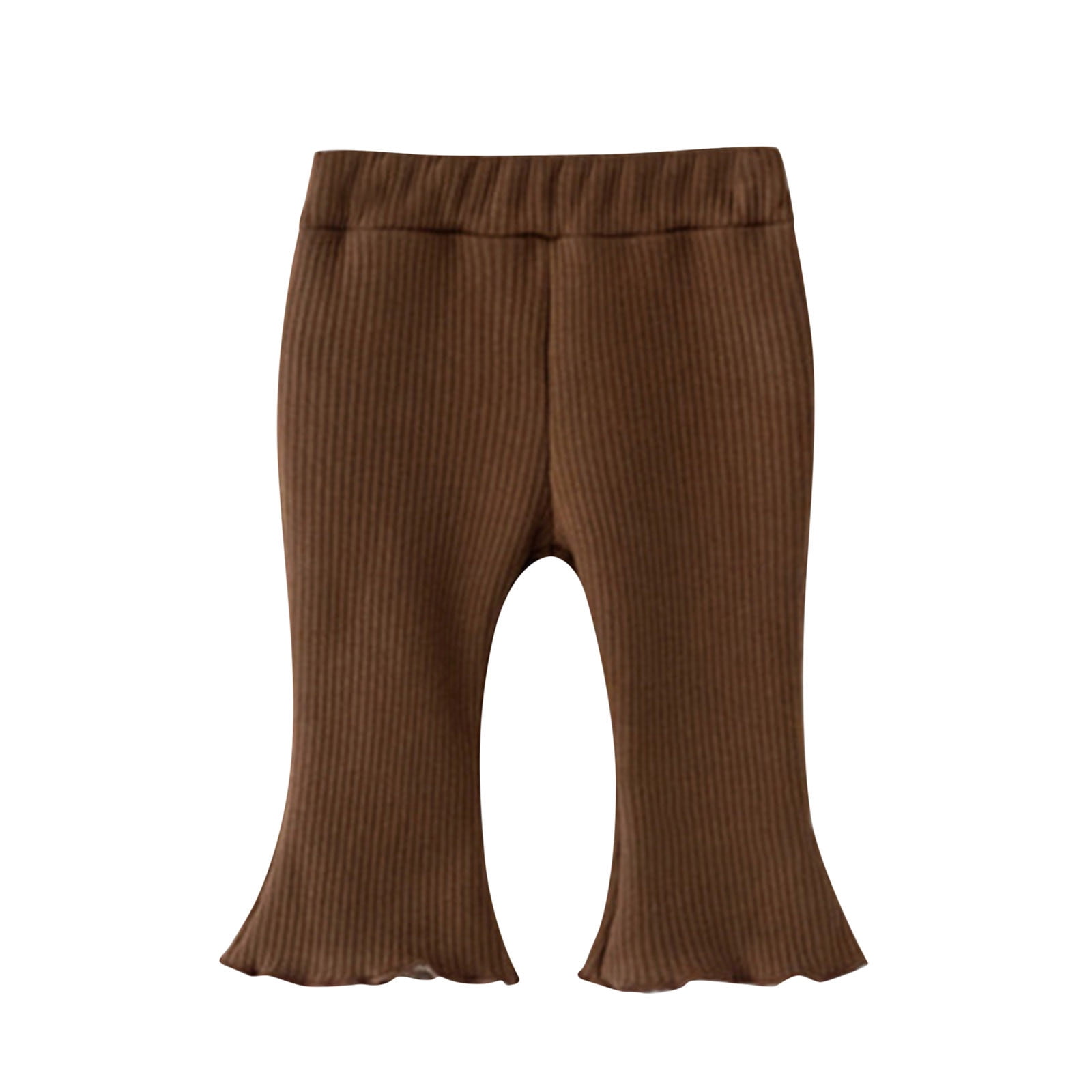 Brown Combined Kids Pants