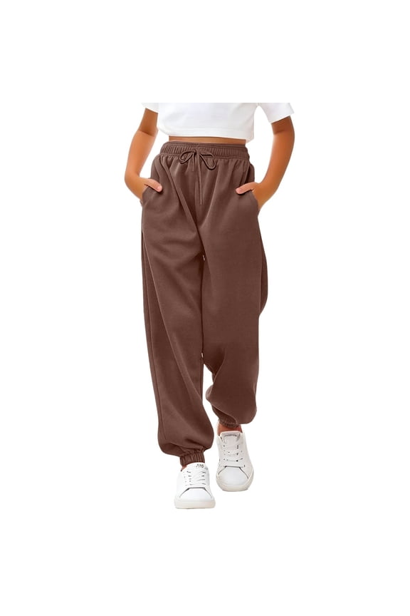 Boys Brown Pants Gym Pants Walking Pants Boys Pants Size 9-10 Kids Sports Pants for Boys Dance Clothes for Girls 3t Boy Clothes Young Adult