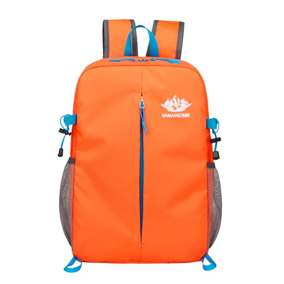FDDMis Camping Backpack Black Backpack Airplane Backpack with Charger Built in Mochila Para Viaje Mochila Escolar Para Niñas Rucksack, Orange One Size