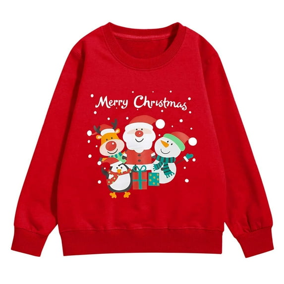 FDDMis Cat Christmas Sweatshirt Christmas Vacation Sweatshirts Toddler Sweatshirts Oversized Sweatshirts for Teen Girls Girl Clothes 2t Easter, Red 11-12 Years