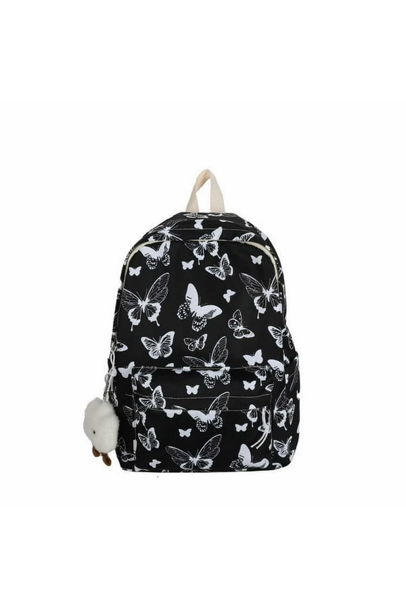 Cheap Backpack Black Backpack for Women Lightweight Travel Backpack Waterproof Backpack Small Gym Bookbag for Men Cute Tote Small Bookbag, Black One Size