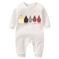 thumbnail image 1 of FDDMis Christmas Outfits for Baby Girls Boy Toddler Christmas Outfit Baby Boy Christmas Brown Sweatsuit for Kids 5t Boys Clothes White Onesies 0-3, White 3-6 Months, 1 of 5