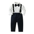 thumbnail image 1 of FDDMis Christmas Outfits for Toddler Boy 1 Year Old Outfit Girl Baby Overalls 12-18 Months Rompers Boys Jogging Sets Baby Clothes Newborn Gifts, 1 of 9