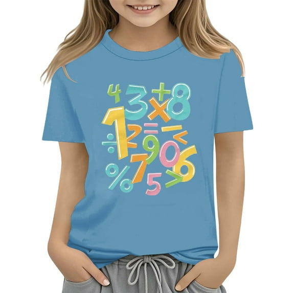 FDDMis Crop Top Girls 10-12 Tops Teens Boy Clothes Size 10-12 Cat Shirts for Kids Black Toddler Shirt Boys Collared Shirt Basketball Shirt Girls Dance Shirt 2t Black Tshirt Girls T Shirts Size 6