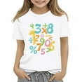 thumbnail image 1 of FDDMis Crop Top Girls 10-12 Tops Teens Boy Clothes Size 10-12 Cat Shirts for Kids Black Toddler Shirt Boys Collared Shirt Basketball Shirt Girls Dance Shirt 2t Black Tshirt Girls T Shirts Size 6, 1 of 7