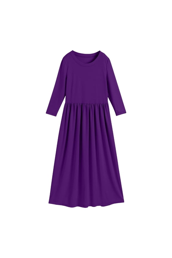 Dark Purple Dress Newborn Outfits Black Tight Dress Girls Pageant Dress Christmas Gifts for Teens Little Girls Gifts Cute Baby Girl Clothes, Purple 8-9 Years