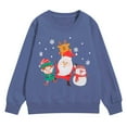 thumbnail image 1 of FDDMis Family Christmas T Shirts Boys Christmas Sweatshirt Boys Long Sleeve Tshirts Orange Tshirt Kids Boy Clothes Size 7 Baby Clothes Boy for Baby, Navy 7-8 Years, 1 of 6