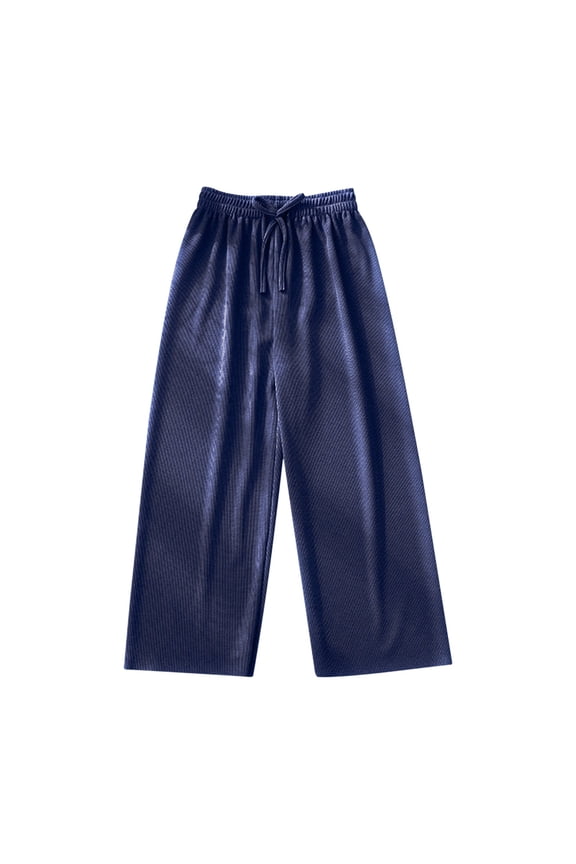Flare Pants Girls Cargo Pants Size 7-8 Pants That Hide Belly Fat Girls Clothes 10-12 Teen Clothes for Girls Size 12month Girl Clothes, Navy 7-8 Years