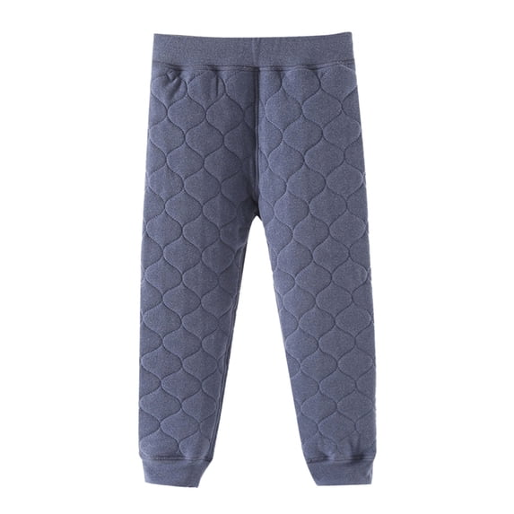 FDDMis Fold Over Flare Leggings with Pocket Baby Tights 6-12 Months Pre Teen Clothes Size 6 Boys Clothes Boys Pants Size 12 2t Girls Clothes Cute, Dark Blue 3-4 Years