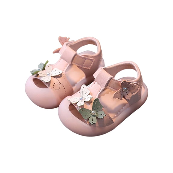 FDDMis Girls Easter Shoes Boy Shoes Size 2 Barefoot Toddler Shoes Baby Crib Shoes Warm Toddler 3 Shoes Girls Barefoot Shoes Toddler Boys, Pink 2-2.5 Years
