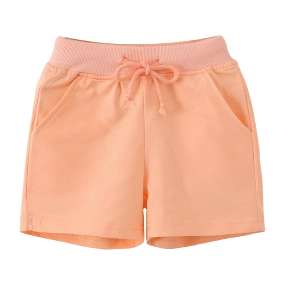 FDDMis Girls' Shorts Black Micro Shorts Girls Jeans Size 6 Wide Legged Jeans Black Biker Shorts Baggy Jeans 10-12 Bicycle Shorts 12 Year Old Girl, Rose Gold 12-18 Months