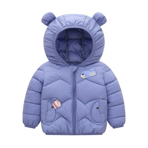 FDDMis Girls Snow Coat Boy Winter Jacket Kids Bomber Jacket Baby Boy Shirts Clearance Baby Girl Clothes Infant Baby Clothes 12 Month Girl, Blue 4-5 Years