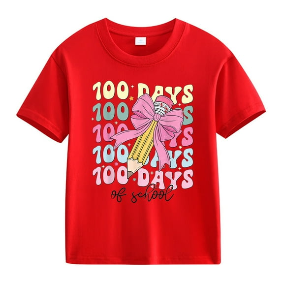 FDDMis Girls Top Girls Pajama Tops Gymnastic Clothes for Girls 7-8 Boys T-shirts 14-16 Girls Crop Sweatshirt Toddler Tshirts Girls 4t Pink Y2k Shirt Bulk T-shirts Boys Solid Color T Shirts