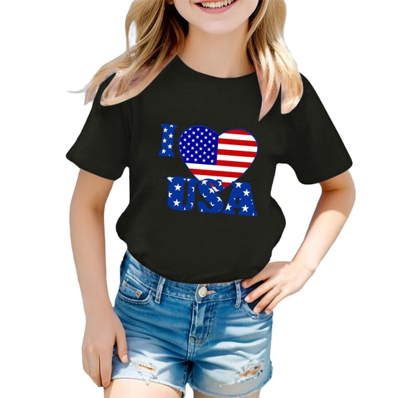 FDDMis Girls Tshirts 7-8 Years Old Kids Black Tshirt Graphic Baby Tees 8 Ball Shirt Clothes for Girls 10-12 Cute Y2k Clothes Toddler Girls, Black 10-11 Years