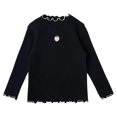 thumbnail image 1 of FDDMis Boys Long Sleeve Shirts Size 8 Kids Undershirts Toddler Boy Long Shirt Christmas Blouse for Girls Girlfriend Birthday Gifts for Age 8-10 12-18, Black 6-7 Years, 1 of 4