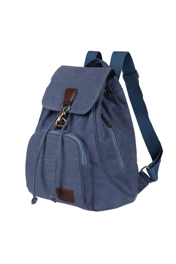 High School Backpack Blue Backpack Small Backpack for Travel Everyday Backpack Plane Backpack Heavy Duty Backpack School with Charging Port, Blue
