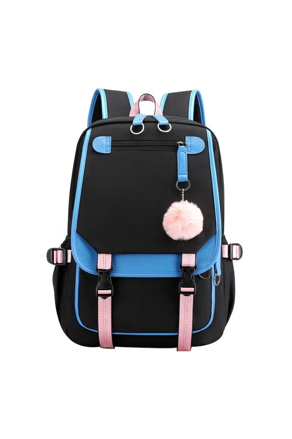 Kawaii Backpack Lunch Bag for Women Mtg Backpack Backback Men Small Backpack Teacher Backpack Women with Laptop Compartment Fancy Backpack, Sky Blue