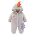 thumbnail image 1 of FDDMis Kids Jackets Girls Size 10-12 Girls Pea Coat Girl Fleece Jacket Toddler Snowsuit 4t Clothes for Kids Baby Boy Winter Clothes 0-3 Months 1 Year, 0-3 Months, 1 of 2