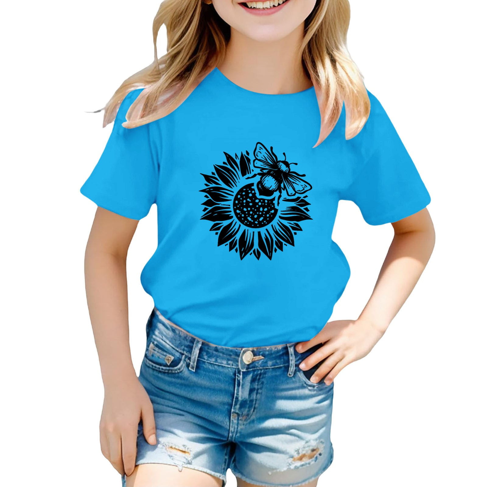 KIDS CROP TIE FRONT SHIRT 12-14 CATERINA SPRITZ