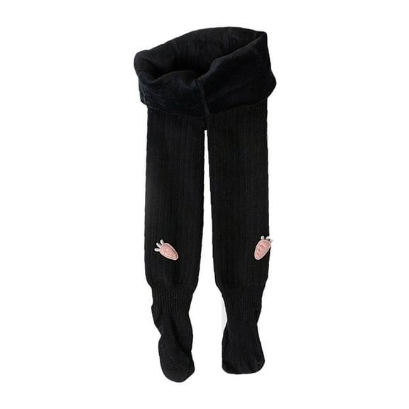 FDDMis Leggings Térmicos Para Mujer Invierno Leggings Plus Size Brown Fleece Lined Tights Girls Clothes 4t 10/12 Girls Thanksgiving Clothes Gift, Black 6-12 Months