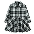 thumbnail image 1 of FDDMis Maxi Dress Long Sleeve Toddler White Dress Girls Christmas Outfits Size 10-12 Dresses for Girls 14-16 Toddler Girl Clothes 3t Gifts for Baby, White 8-9 Years, 1 of 2