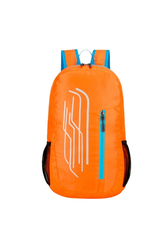 Men's Backpack Blue Backpack Back to School Ruck Sack Laptop Tool Backpack Electronics Backpack Smart Backpack for Men, Orange