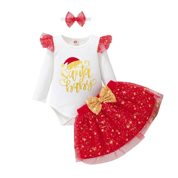 FDDMis Outfit for 1 Year Old Boy Boys Outfits Size 8 Girls Clothing Sets Christmas Sets for Girls Toddler Boy Clothing Fun Gifts 5t Boys Clothes 6-9