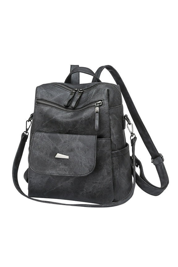 Preppy Backpack Commuter Backpack for School Cute Laptop Backpack Tote for Women Best Work Bags for Mens Bookbag, Black One Size