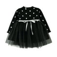 thumbnail image 1 of FDDMis Red Princess Dresses for Girls Fall Dress for Dark Green Dress Toddler Girl Winter Clothes Size 6 Girls Clothes 12 Month Girl Clothes Winter, Black 6-12 Months, 1 of 8