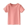 thumbnail image 1 of FDDMis Scoop Neck Top Cute Graphic Tees Pack of Tshirts Toddler White Button Down Shirt 2t Girls Clothes Girls 5t Clothes 3t Clothes, Red 3-4 Years, 1 of 4