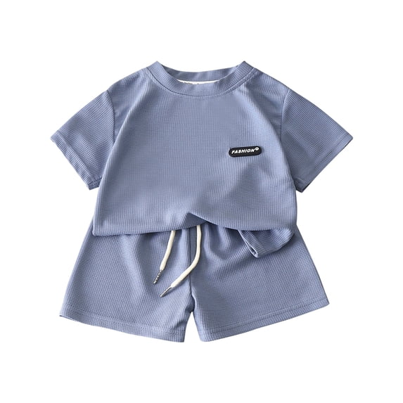 FDDMis Size 6 Girls Clothes Sets 8 Year Old Girl Outfits Ballerina Outfit Girls Black Shirt + Toddler Shorts Size 6 Girls Clothes Girls 6t Clothes, Blue 11-12 Years
