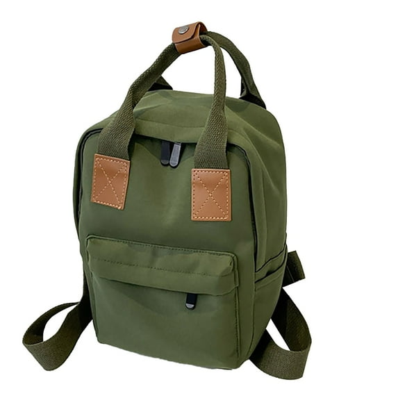 FDDMis Small Backpack Purse for Women Large Backpack for Cute Backpack with Hidden Compartment Large Back Pack Back Packs for Travel Mochila Para, Green One Size