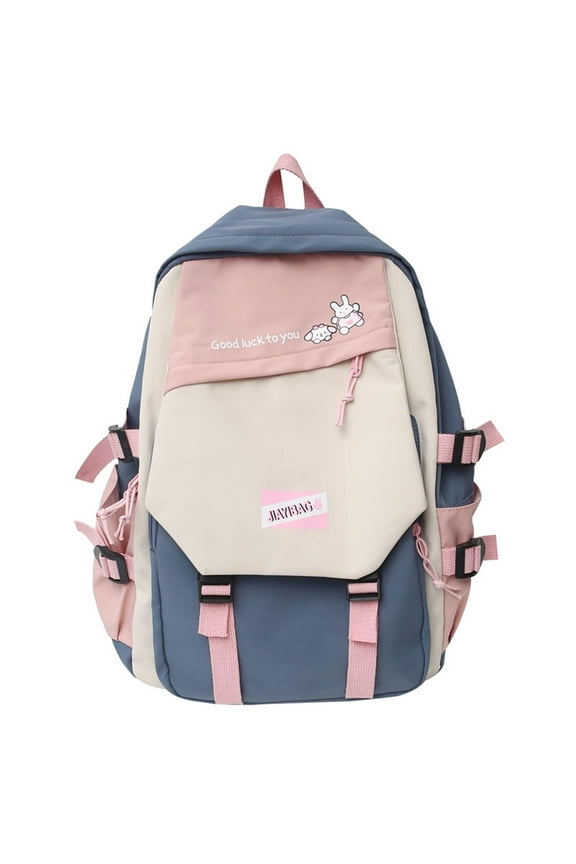 Small Laptop Backpack Lunch Backpack Computer Backpack Plain Black Backpack Men Bag Mochila Mujer Day Packs, Blue One Size