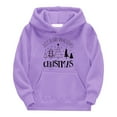 thumbnail image 1 of FDDMis Thanksgiving Top Christmas T Shirt Girls Graphic Sweatshirt Kid Sweatshirt Teen Boy Clothes 6-12 Month Boy Y2k Clothes, Purple 9-10 Years, 1 of 3