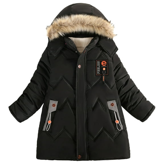 FDDMis Toddler Boy Jacket 4t Boys Winter Jacket Size 8 Winter Coats Snow Suit for Babies Girls 12 Month Clothes Baby Clothes Boy Christmas Clothes, Black 4 Years