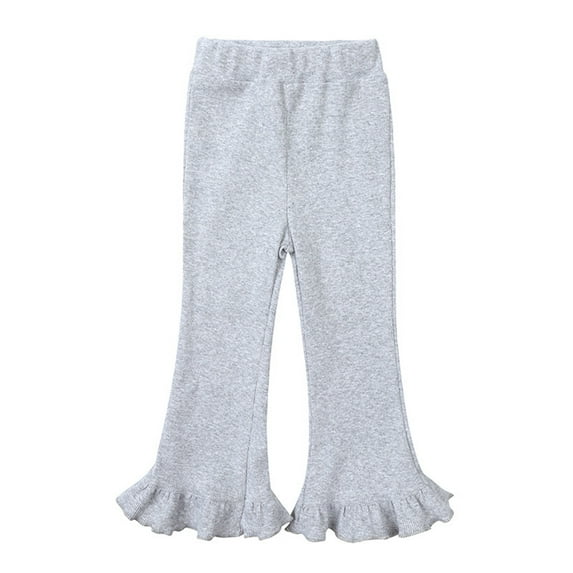 FDDMis Toddler Girl Pants Cotton Sweat Pants Black Wide Leg Pants Girls 7/8 Clothes Newborn Clothes for Girls 4t Girl Clothes Girls 18 Month Clothes, 4-5 Years