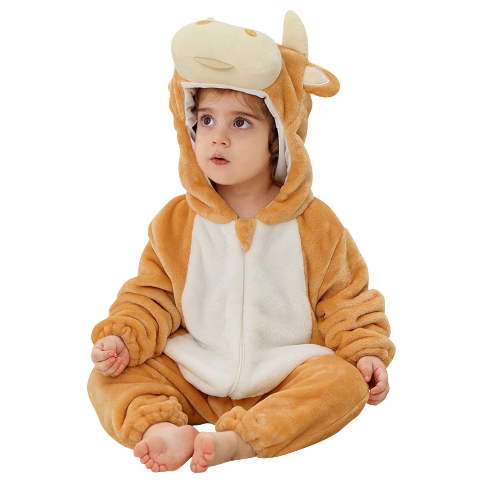 FDDMis Toddler Halloween Outfit Christmas Outfits Onesies 0-3 Months Girl 3 Month Boy Clothes Kid Clothes for 11 Year Old Girls Baby Clothes 9-12, Yellow 5-6 Years